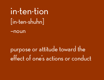 Powr Of Intention